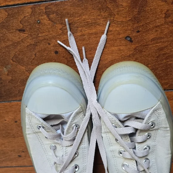 Off-White Canvas Converse Chuck Taylor All Star CX Ex - Picture 2 of 6